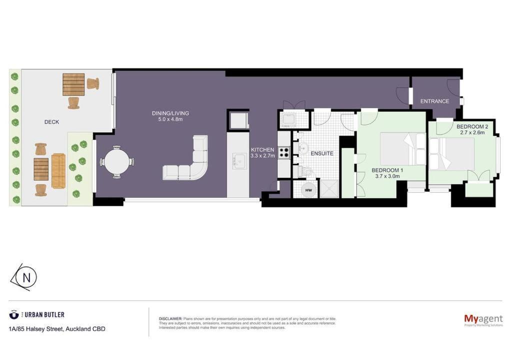 Апартаменти Elegant & Sunny Living With Stunning Marina Views Окленд Екстер'єр фото
