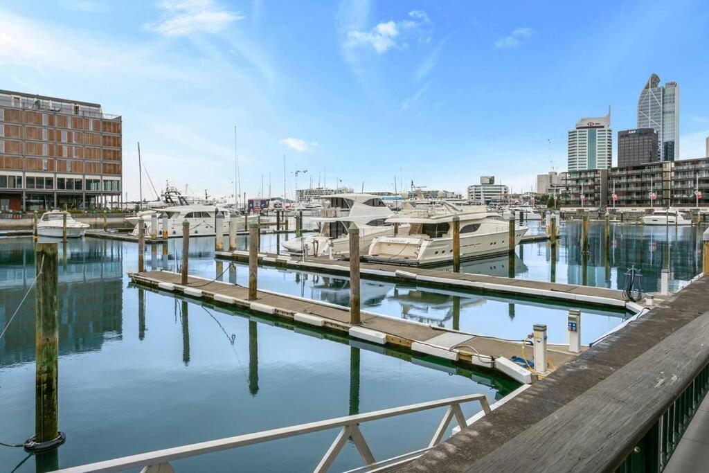 Апартаменти Elegant & Sunny Living With Stunning Marina Views Окленд Екстер'єр фото
